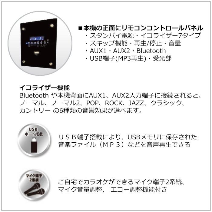 derctvue FUZE アンプ内蔵 デュアルウーファー タワースピーカー 木目