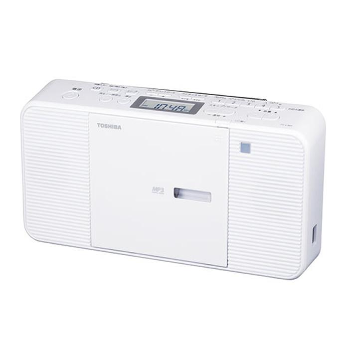 東芝 CDラジオ TY-C301-W ホワイト【100サイズ】