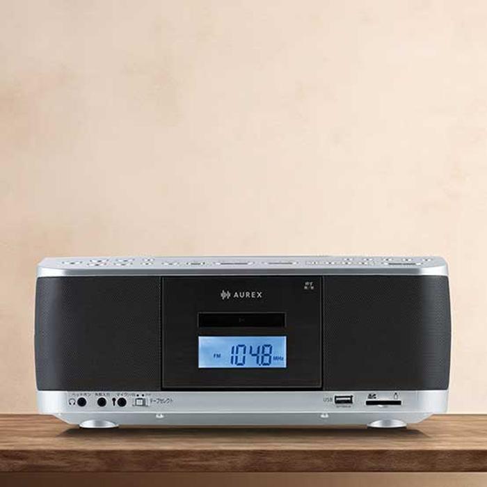 た*ん様 美品 東芝 TY-CDX92 CDラジカセ リモコン付き 動作品 TOSHIBA（東芝） SD/USB/CDラジオカセットレコーダー TY-CDX92-S