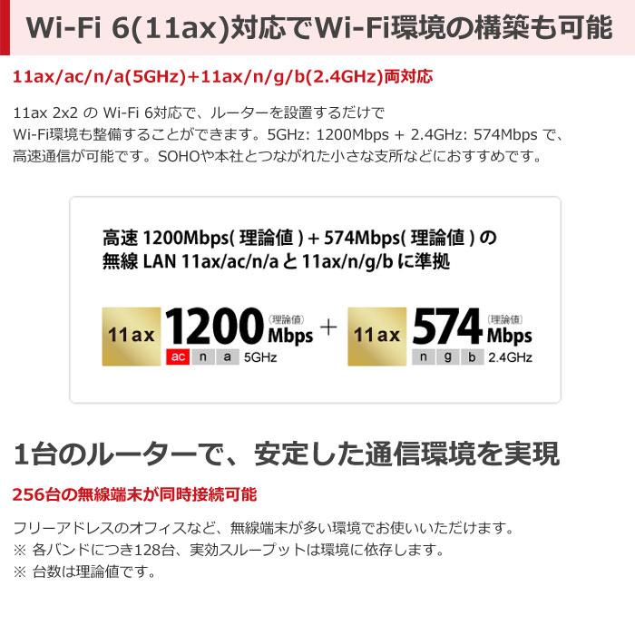 BUFFALO（バッファロー） 法人向け VPNルーター Giga 無線モデル VR