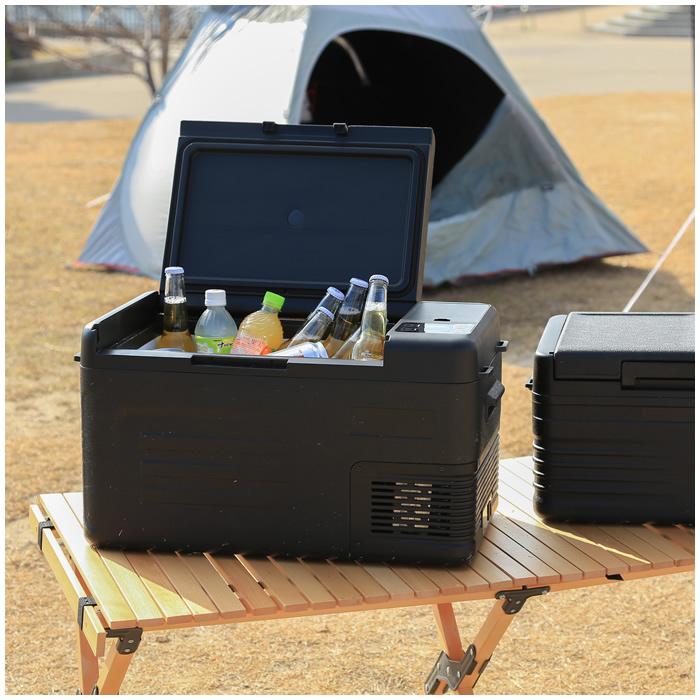 VERSOS（ベルソス） 車載冷蔵冷凍庫 22L VS-CB122 ブラック : 家電と