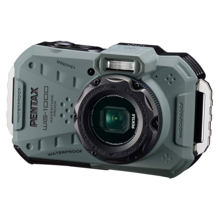 極美品✨PENTAX WG-1000 RICOH オリーブ 送料無料 匿名配送 ペンタックス リコー コンパクトデジタルカメラ PENTAX WG-1000-OLIVE