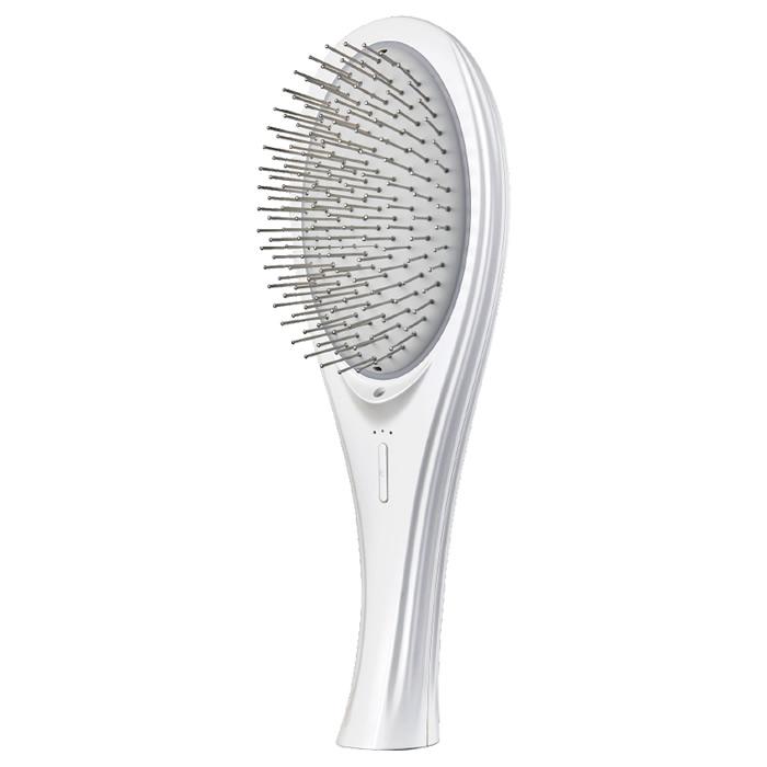 WAVEWAVE EMS Brush Air EMS搭載 クッションブラシ WH41-01-WH ホワイト : 家電と雑貨のemon(えもん ...
