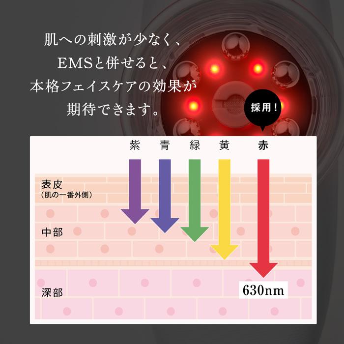 WAVEWAVE EMS美容機器 EMS Slim Esthe Plus WH52-01の画像