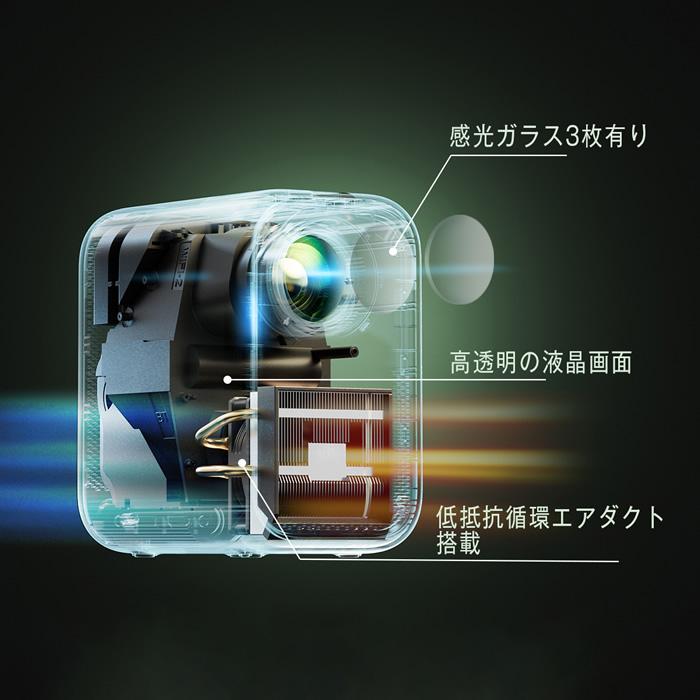 WIS XMING プロジェクター XMM2101 : 家電と雑貨のemon(えもん) - 通販