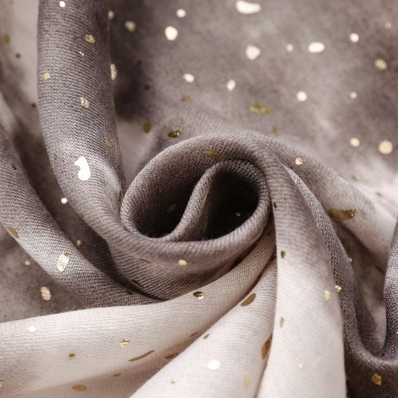 送料無料 男女兼用 大判薄型 金箔加工 幾何学柄 ストール スカーフ パレオ 　91108a |  | 03