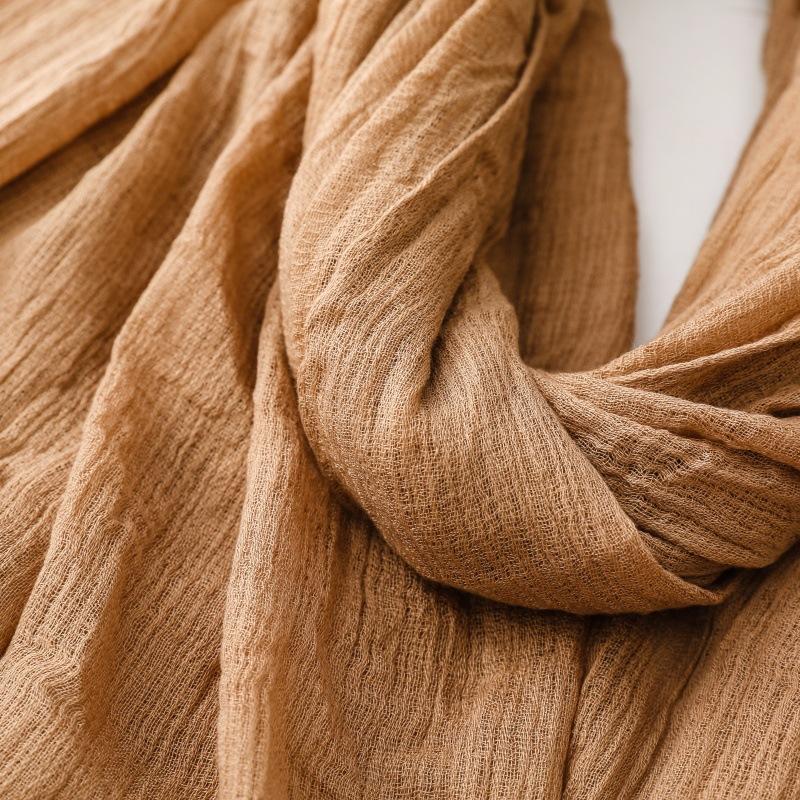 送料無料 男女兼用 大判薄型 無地 ロングフリンジ ストール スカーフ パレオ　　91110c |  | 05