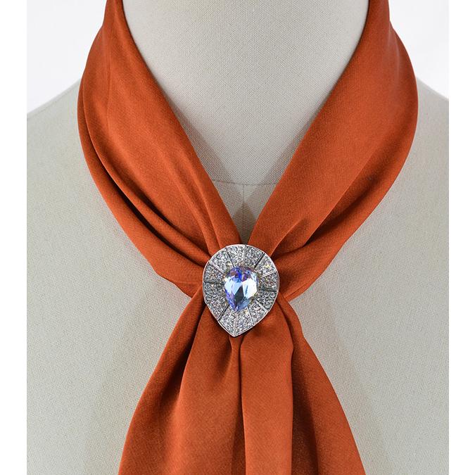 送料無料 スカーフリング ブローチ 着物帯止め ドロップデザイン 　b1312b |  | 01