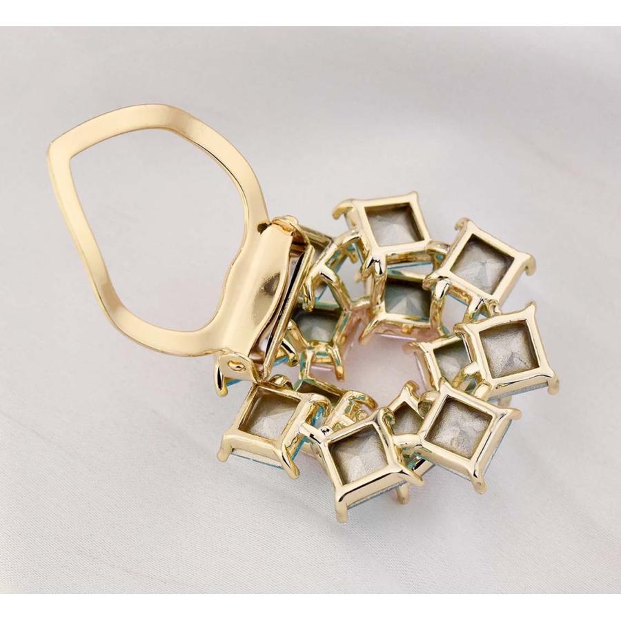 送料無料 ダイヤ風ビーズデコレートスカーフリング/ブローチ 着物帯留め　b1326a | フォーラム | 03