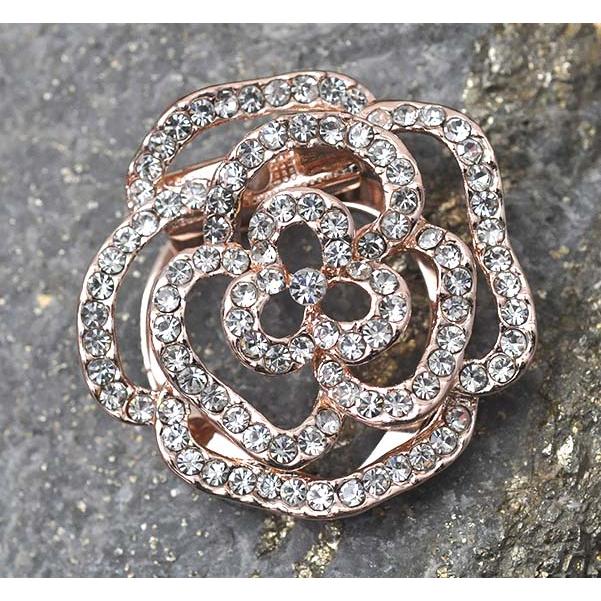 送料無料 キラキラフラワーデコレートスカーフリング/ブローチ 着物帯留め　　b1328 | フォーラム | 02