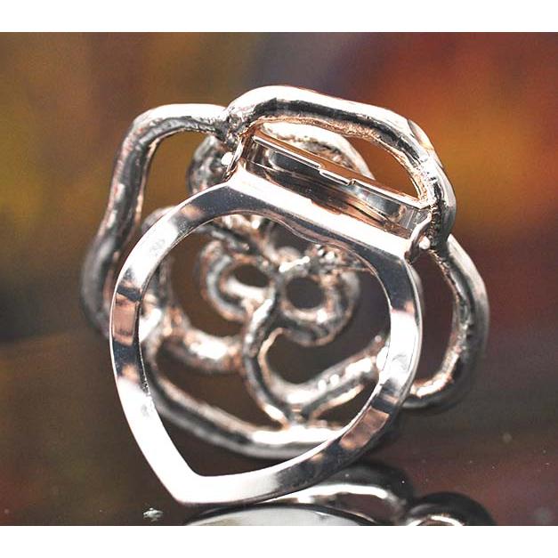 送料無料 キラキラフラワーデコレートスカーフリング/ブローチ 着物帯留め　　b1328 | フォーラム | 05