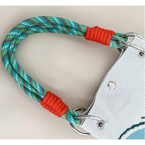 送料無料【セール】 お洒落 手提げ 幾何学柄 コンパクトサイズ ミニトートバッグ 　ba0523 |  | 05