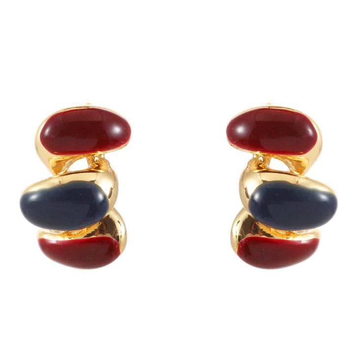 送料無料 レーディス エレガント 湾曲 デザイン ピアス　e0210 | 