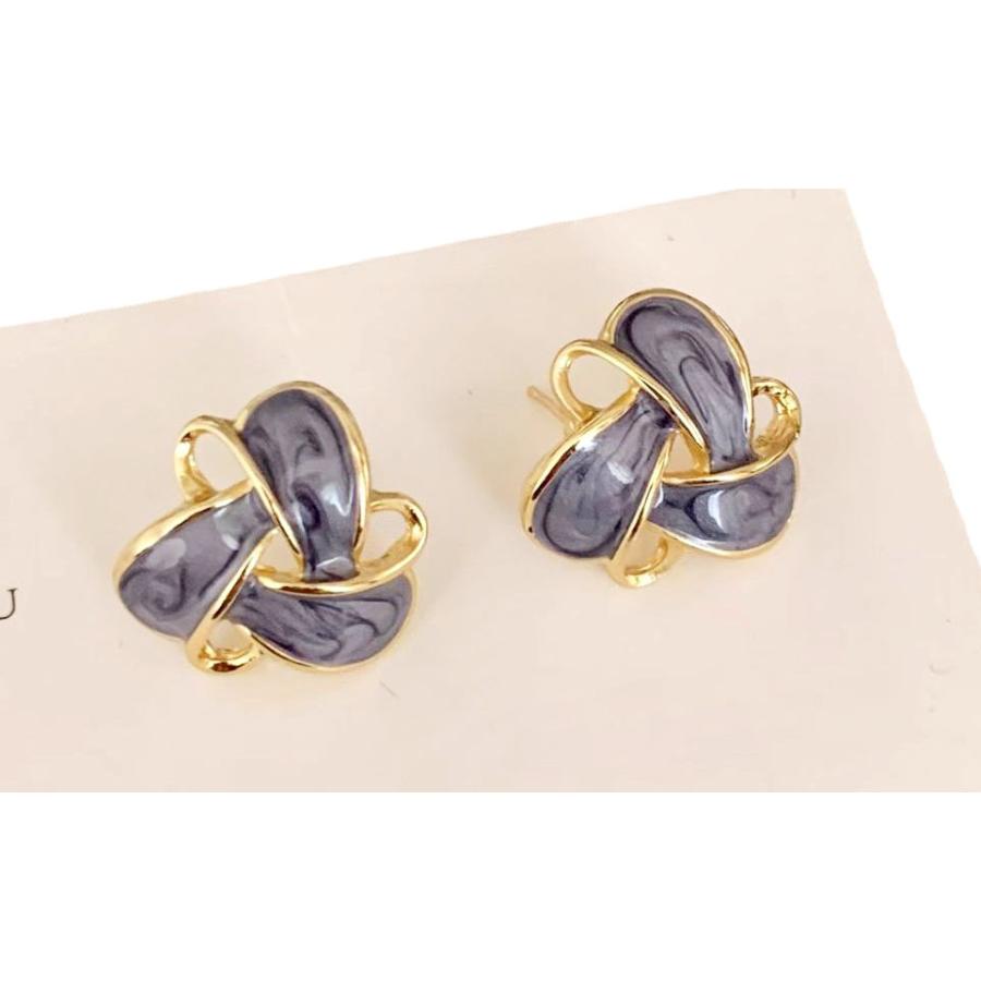 送料無料 レーディス エレガント 三角幾何学　デザイン イヤリング　e0657d |  | 01