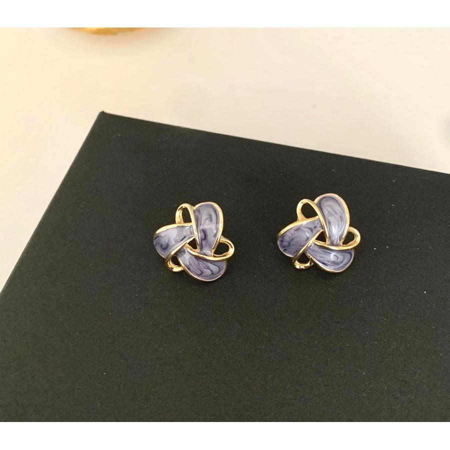 送料無料 レーディス エレガント 三角幾何学　デザイン イヤリング　e0657d |  | 02