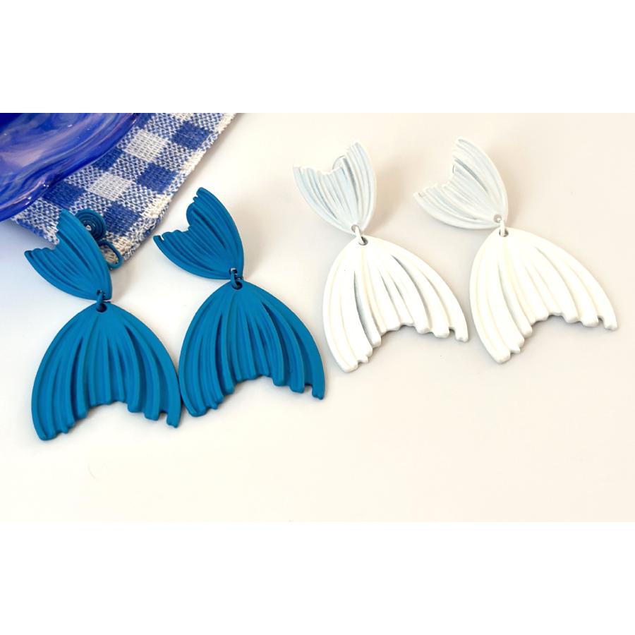 送料無料 レーディス エレガント ゆらゆら 人魚尻尾 デザインピアス　e0773b |  | 01