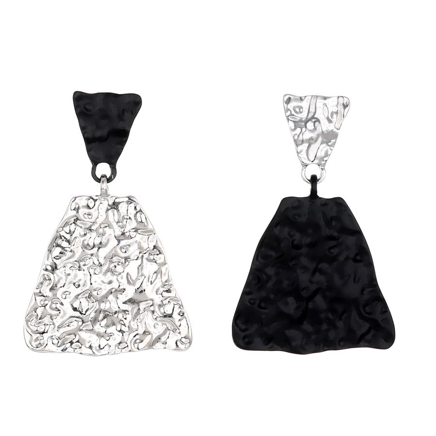 送料無料 レーディス エレガント アシンメトリー 幾何学 デザイン ピアス　 e086 | 