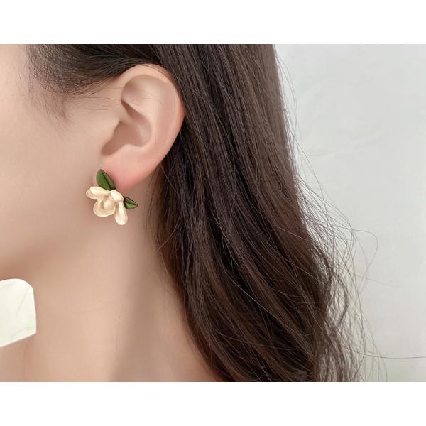 送料無料 レーディス エレガント フラワー デザイン ピアス    e0861a |  | 04