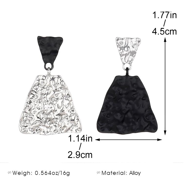 送料無料 レーディス エレガント アシンメトリー 幾何学 デザイン ピアス　 e086 |  | 01