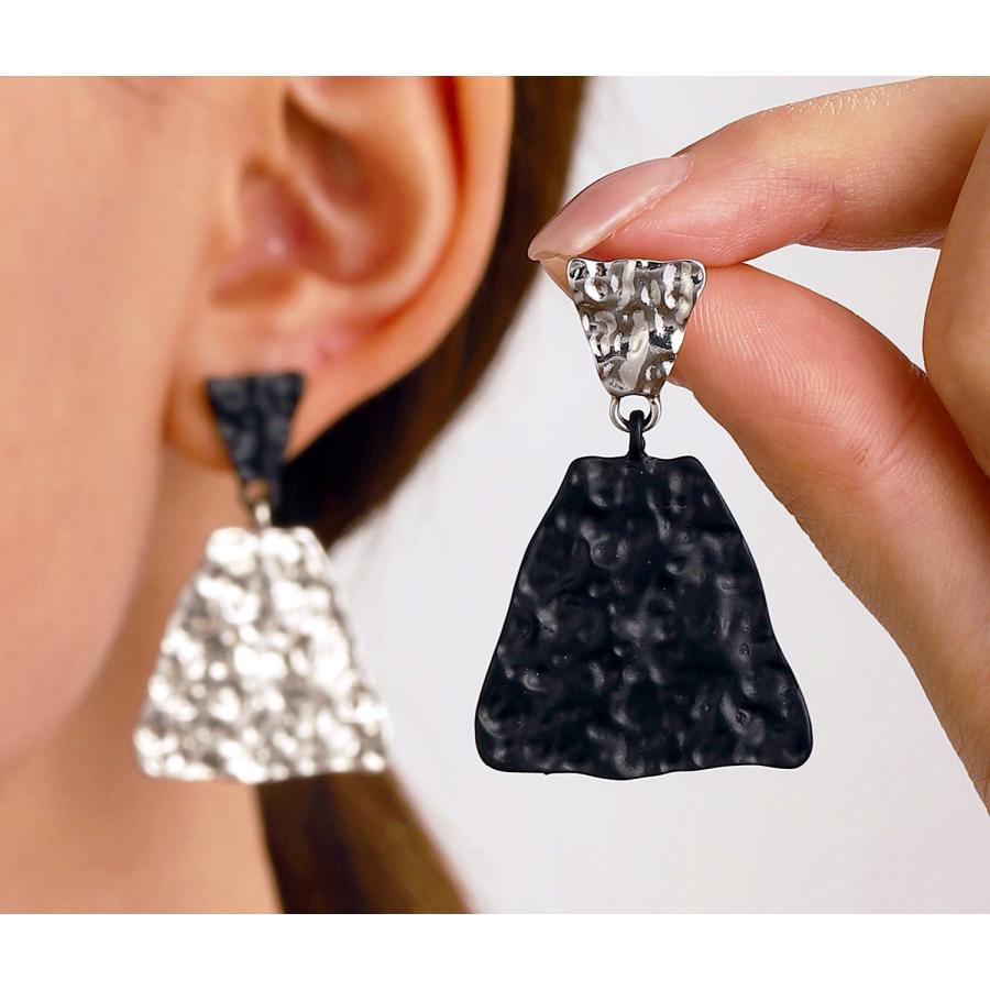 送料無料 レーディス エレガント アシンメトリー 幾何学 デザイン ピアス　 e086 |  | 02