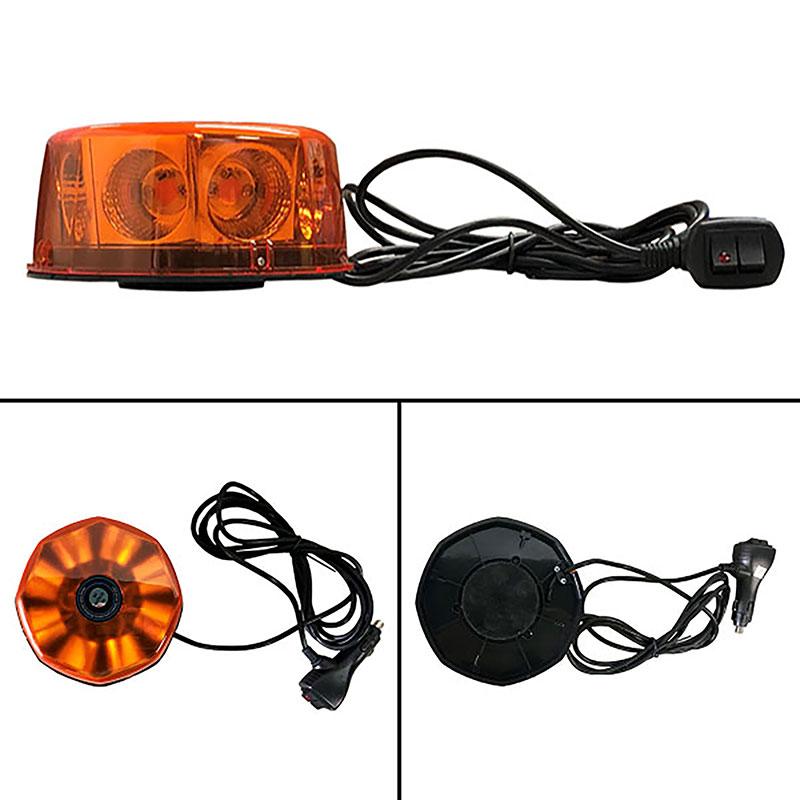 BSC Gravity 道路維持管理車両用 黄色灯 12V 24V LED回転灯 COBタイプ