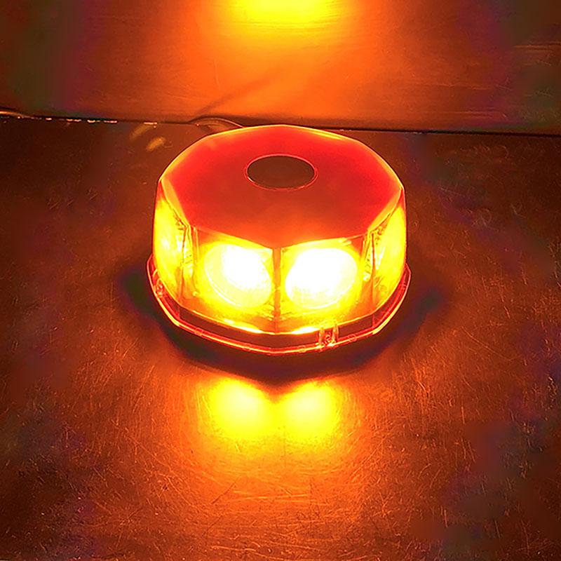 BSC Gravity 道路維持管理車両用 黄色灯 12V 24V LED回転灯 COBタイプ