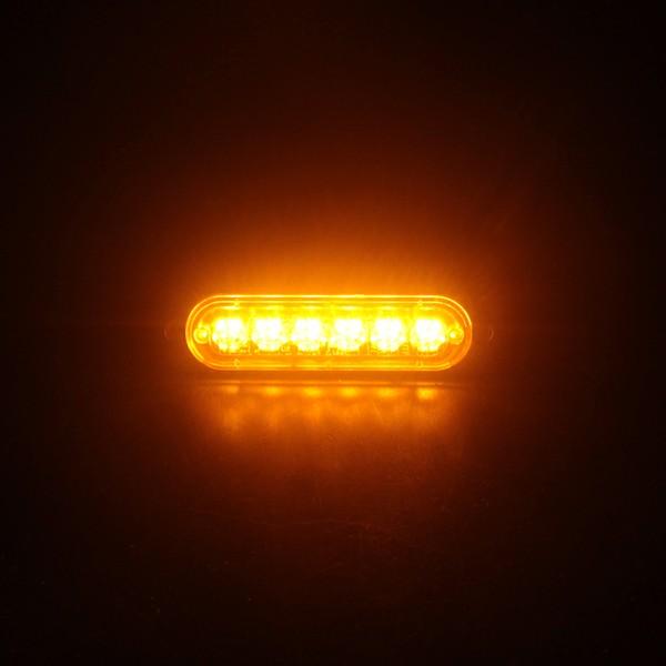 BSC Gravity 24V 12V LEDトラックマーカー アンバー 橙 ストロボ内蔵