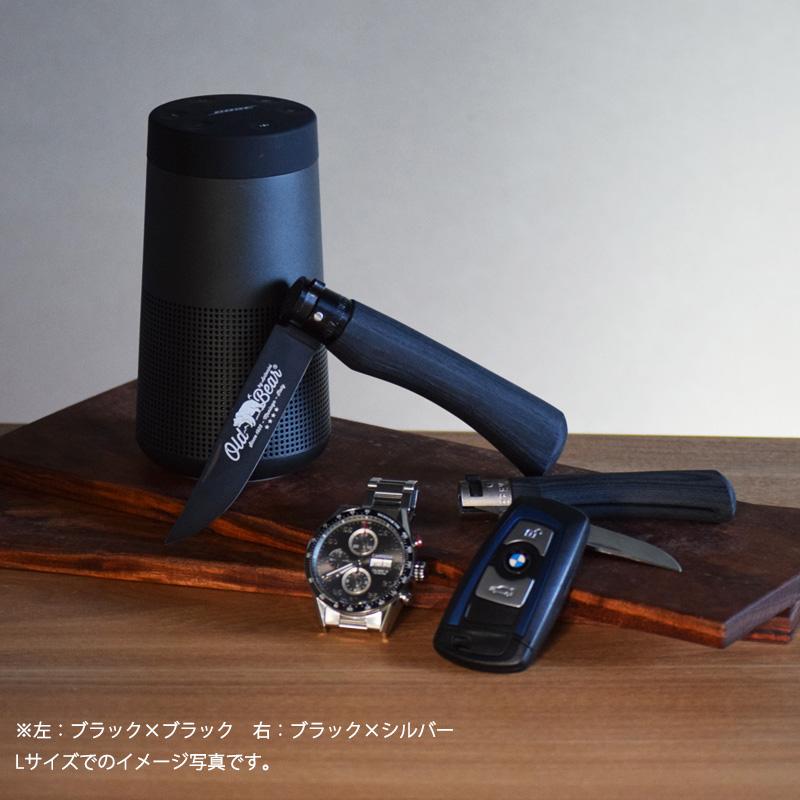 【Old Bear】ステンレスナイフ【TOTALBLACK BLACK×BLACK XS〜XL】 ブラック×ブラック Antonini アントニーニ オールドベア oldbear フォールディング 折り畳み | ブランド登録なし | 10