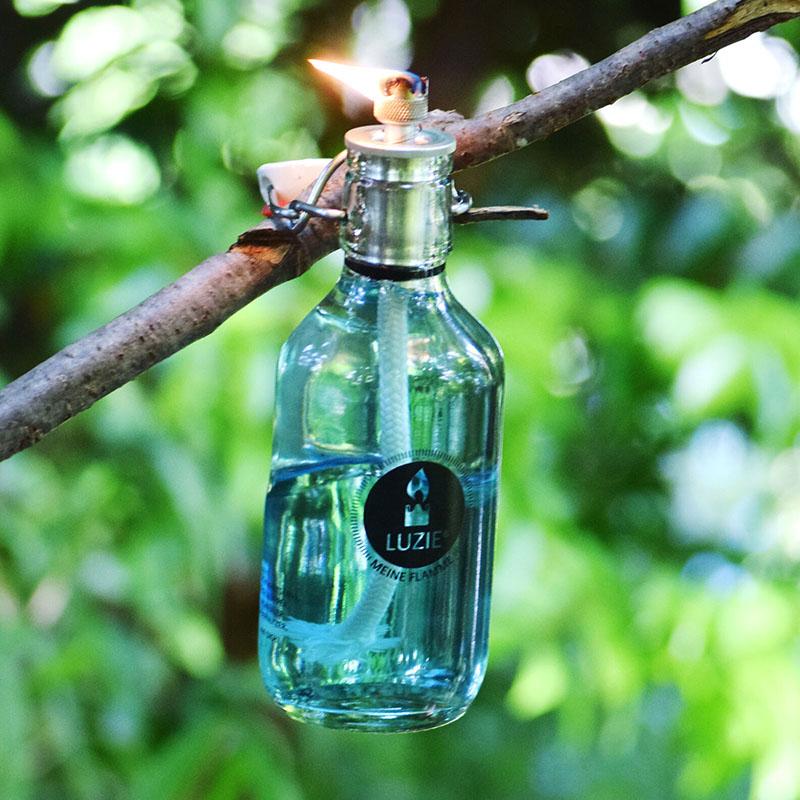 フィンランド　アラビア　陶器　オイルランプ　ボトルオイル付き フィンランド アラビア 陶器 オイルランプ ボトルオイル付き