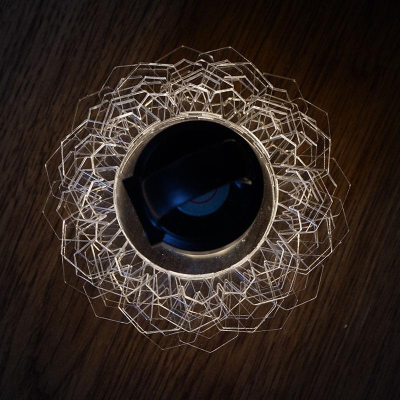 レッドレンザーML4専用（シェードのみ）】MANDALA【クリア】ランタン