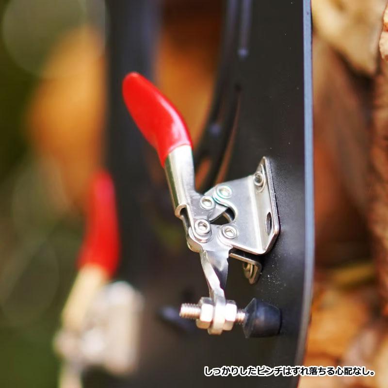 GreenStove社製 薪ストーブ専用 防熱リングプレート／テント穴なし