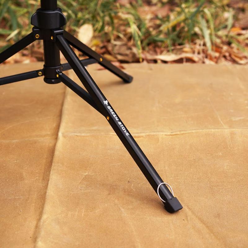 GreenStove社製 薪ストーブ専用 GREEN TRIPOD／ストーブ煙突用三脚