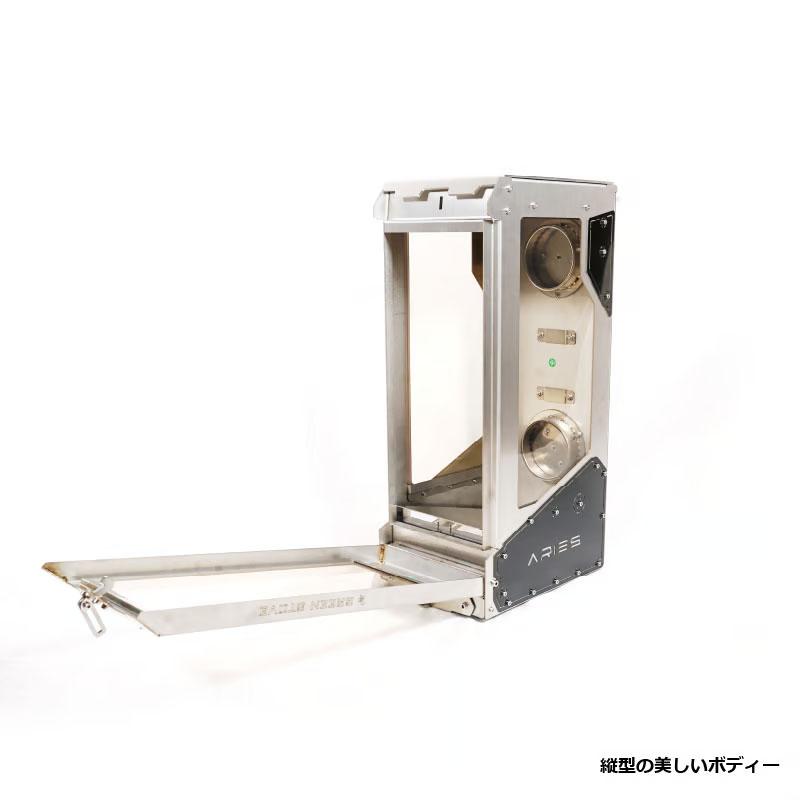 GreenStove ARIES【煙突ロングセット】収納袋付 薪ストーブ 縦型 GreenStove ARIES【煙突ロングセット】収納袋付 薪ストーブ 縦型