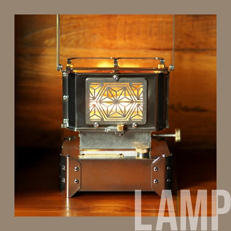 アイロンストーブ FIREWAVE【シルバー】チタン製カスタム柄プレート付