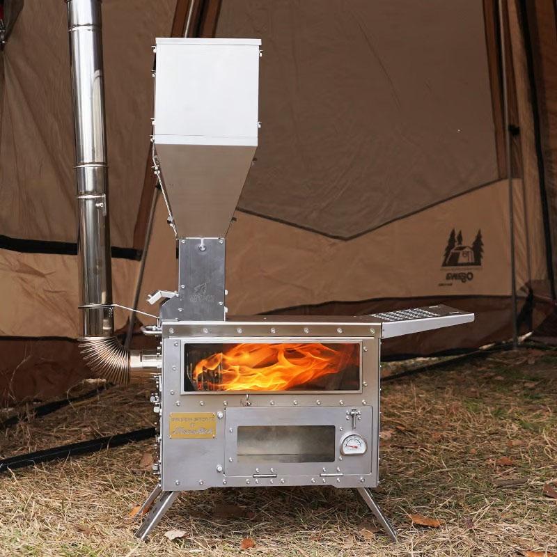 ペレット薪ストーブ／収納袋付【MPS-02】 GreenStove MaveRick