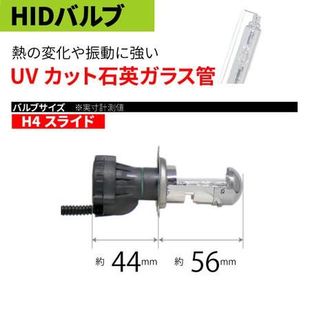 G-Slim 55W HIDキット H4 Hi/Lo スライドタイプ【4300K、6000K、8000K、10000K】薄型バラスト『G-Slim』55wを使用した、スタンダードタイプ！｜emonoplus-2｜03