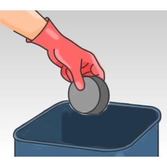 炭ろ過フィルター 箱入 高木金属オイルポット対応 送料無料 交換用 5個