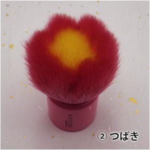 熊野筆 晃祐堂 フラワー洗顔ブラシ（スタンド付き）【W1-F SAKURA