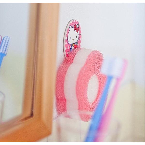 ハローキティ 便利キャッチフック 3個組 2セット メール便(ポスト投函) 洗面台 キッチン 台所 冷蔵庫 洗面台 浴室 日本製 送料無料！ |  | 02