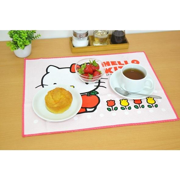 ハローキティ みずきりマット 2枚組 吸水 マット キッチン 日本製 ふきん 乾燥 シンク クロス 速乾 吸水 ※メール便ポスト投函配送 |  | 03