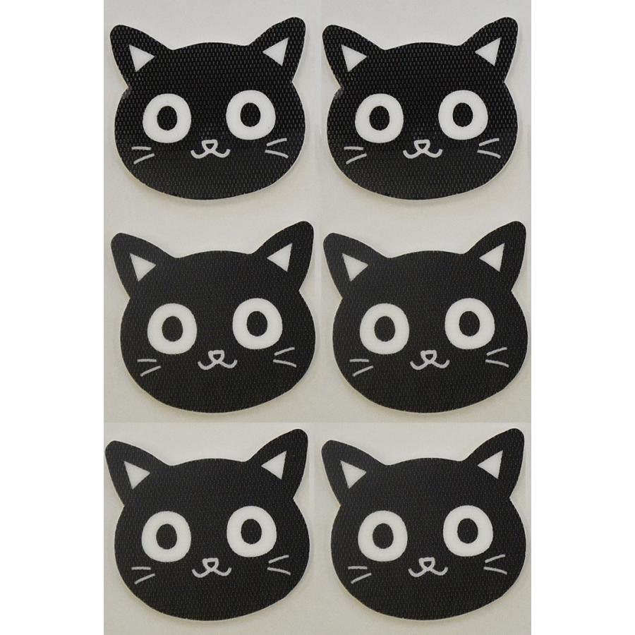 ネコの便利キャッチフック 3個組 2セット ※メール便(ポスト投函) 洗面台 キッチン 台所 冷蔵庫 洗面台 浴室 日本製 送料無料！ | 