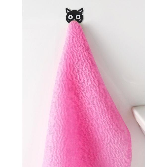 ネコの便利キャッチフック 3個組 2セット ※メール便(ポスト投函) 洗面台 キッチン 台所 冷蔵庫 洗面台 浴室 日本製 送料無料！ |  | 01