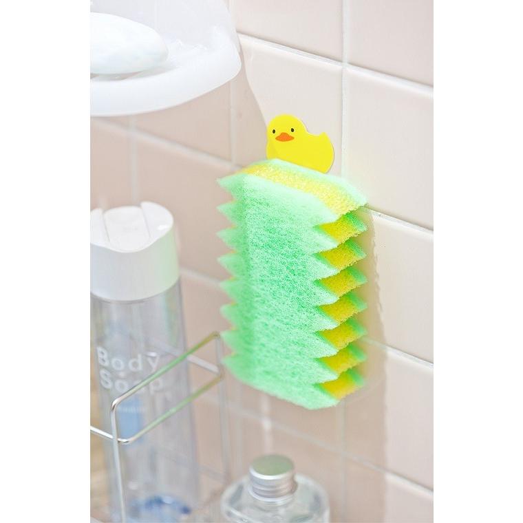 アヒルの便利キャッチフック 3個組 2セット メール便(ポスト投函) 洗面台 キッチン 台所 冷蔵庫 洗面台 浴室 日本製 送料無料！ |  | 02