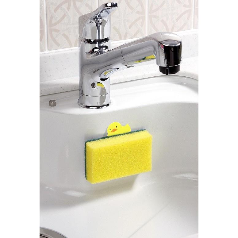 アヒルの便利キャッチフック 3個組 2セット メール便(ポスト投函) 洗面台 キッチン 台所 冷蔵庫 洗面台 浴室 日本製 送料無料！ |  | 04