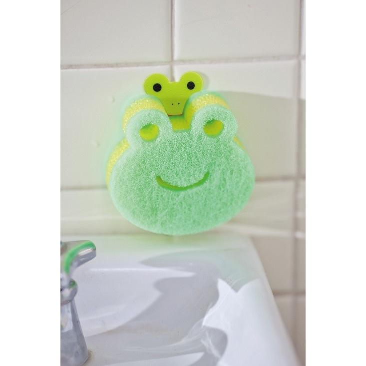 カエルの便利キャッチフック 3個組 2セット ※メール便(ポスト投函) 洗面台 キッチン 台所 冷蔵庫 洗面台 浴室 日本製 送料無料！ |  | 03