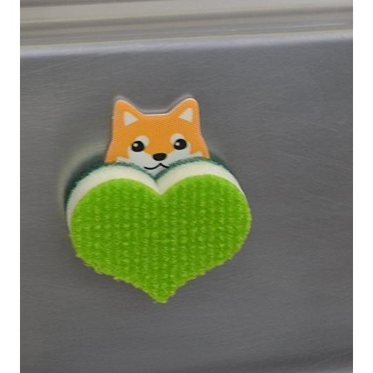 イヌの便利キャッチフック 3個組 ※メール便(ポスト投函) 洗面台 キッチン 台所 フキン スポンジ ふきん 冷蔵庫 洗面台 浴室 日本製 |  | 02