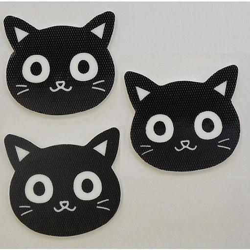 ネコの便利キャッチフック 3個組 ※メール便(ポスト投函) 洗面台 キッチン 台所 スポンジ ふきん 冷蔵庫 洗面台 浴室 日本製 | 