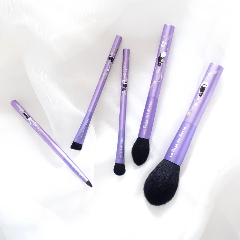 熊野筆 化粧筆 ネコのフーガ化粧筆5本セット 広島県 晃祐堂 書道筆 ホワイトデー ギフトセット お祝い 誕生日 パウダー チーク ファンデーション |  | 02