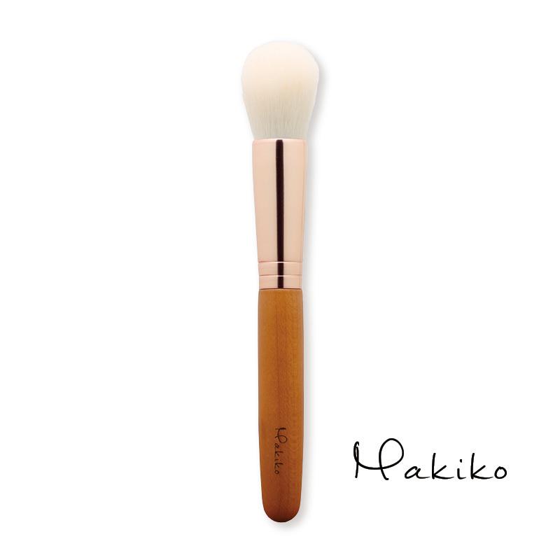 熊野筆 晃祐堂 Makiko 5本セット（ポーチ付き）M-01〜05 伝統工芸 透明 美肌 お祝い プレゼント 毛穴レス ブランド 化粧筆 メイクブラシ_2