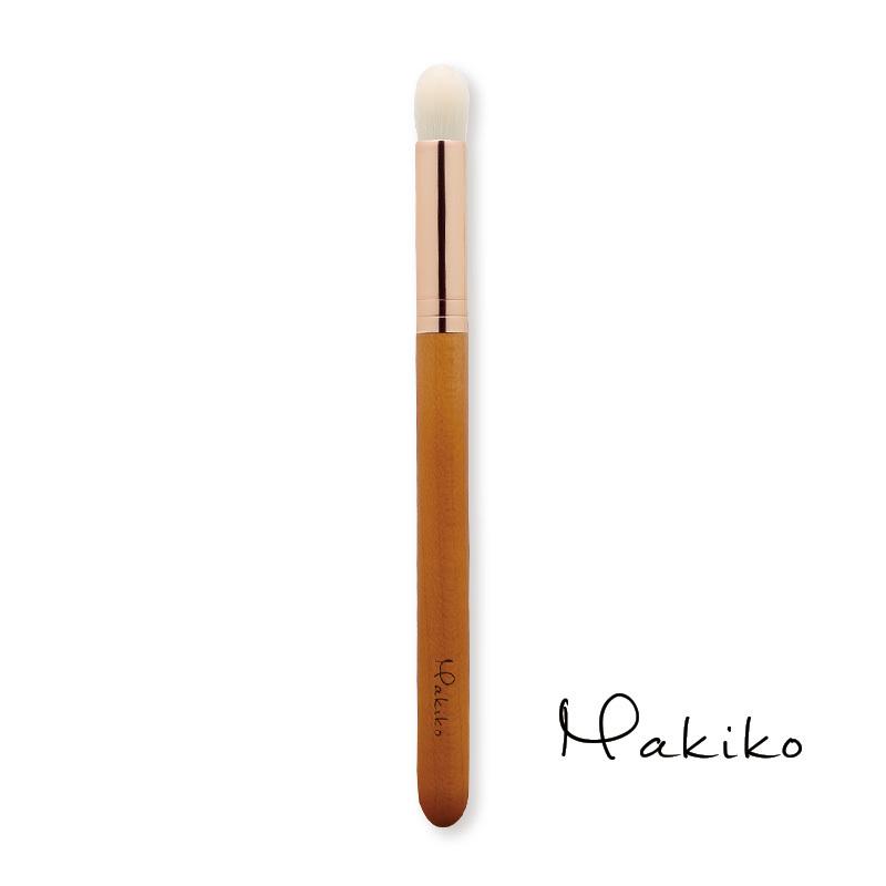 熊野筆 晃祐堂 Makiko 5本セット（ポーチ付き）M-01〜05 伝統工芸 透明 美肌 お祝い プレゼント 毛穴レス ブランド 化粧筆 メイクブラシ_3